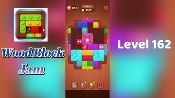 Wood Block Jam Level 162 Walkthrough | Step-by-Step Guide 🧩 | SolutionGuruji