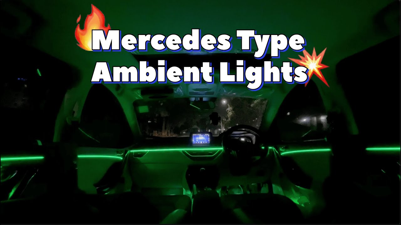Tata Nexon Ambient Light Installation🔥 Car Interior Modification Cardi K3 LED Lights 😍 YouTube