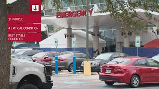 JPS Hospital in Fort Worth shares update on crash victims after fatal car pileup