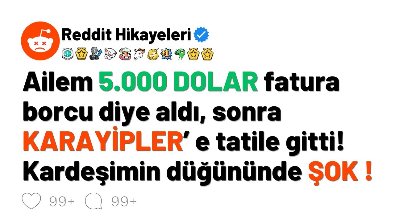 Ailem 5 bin DOLAR fatura borcu diye aldı, sonra KARAYİPLER’ e tatile gitti! Kardeşimin düğününde ŞOK