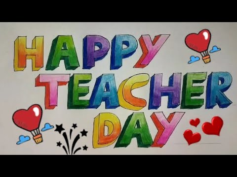 Happy Teachers Day Chart