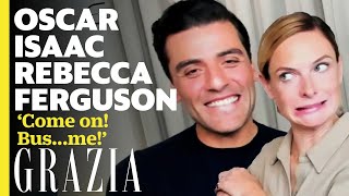 'Come On! Bus...Me!': Oscar Isaac & Rebecca Ferguson Are Hilarious & Talk Timothée Chalamet | Dune