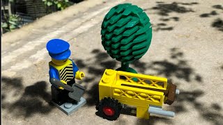 Building LEGO 605-1 Street Sweeper / Street Crew (1978)