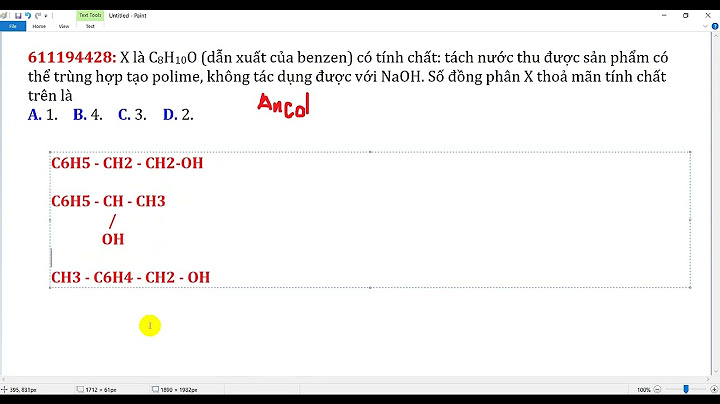 Có bao nhiêu ancol thơm công thức c 8h10 năm 2024