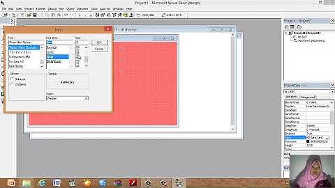 tutorial  membuat program menghitung luas permukaan kubus menggunakan vb 6.0