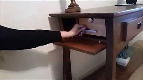 Gun Concealment Furniture by TOP SECRET FURNITURE- Secret - Hidden  Compartment