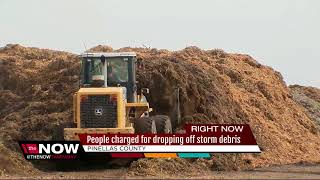 Unincorporated Pinellas County residents are being charged for dropping off Hurricane Irma debris