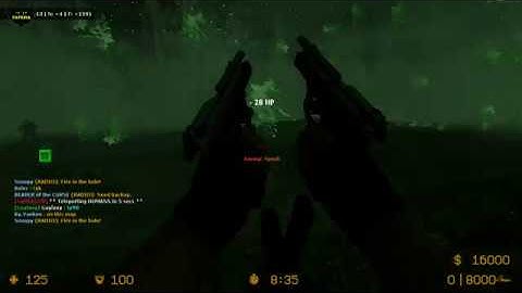 ZOMBIE ESCAPE, COUNTER-STRIKE: SOURCE, MAP: ZE_slender_escape, Level 1