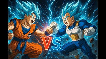 Super Saiyan Blue Goku vs SSBE Vegeta 🔥 | Dragon Ball Budokai Tenkaichi 4 Ultra HD Fight