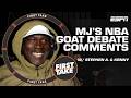 Stephen A. & Kenny Smith react to MJ's NBA GOAT debate comments 🏀 | First Take