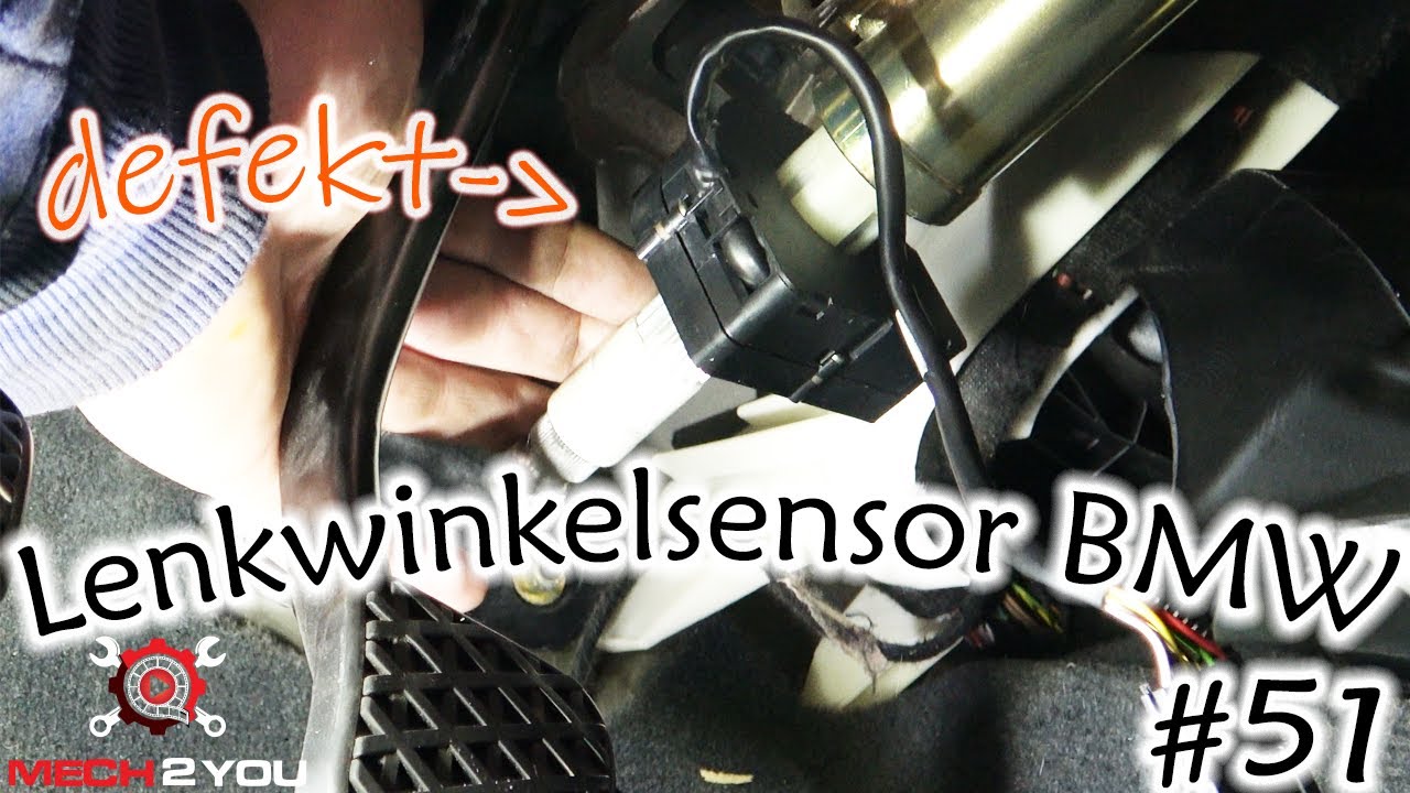 🛠️#51 Lenkwinkelsensor beim BMW E46 wechseln| Fehlercode 005E43 ...
