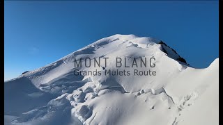 Mont Blanc a ski Grands Mulets Route