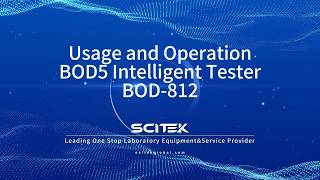 Usage and Operation BOD5 Intelligent Tester BOD-812