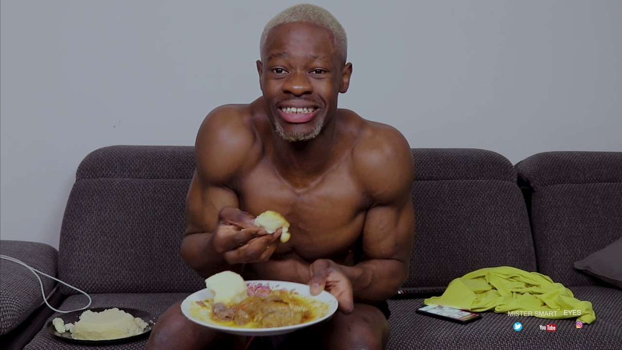 MASSIVE  ASMR WHILE EATING FUFU / CONGOLESE FOOD