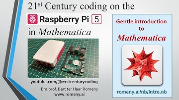 Gentle introduction to Mathematica on the Raspberry Pi 5.