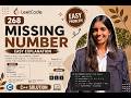 LeetCode 268 | Missing Number | Easy Problem | C++ Solution