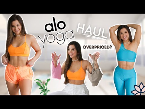 IS  ALO YOGA OVERRATED? ALO YOGA NEW RELEASE TRY ON HAUL REVIEW! ASHLEY GAITA #ALOYOGA