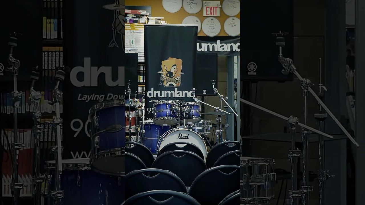 Hosting Greyson Nekrutman last week at Drumland was incredible!🔥 #drummer #drums #shorts #fyp