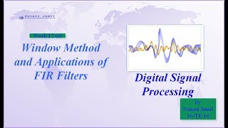 Week 12 (A) Window method and applications of FIR filters