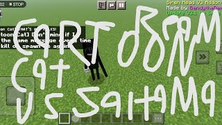 Cartoon Cat Vs Saitama (Epic Minecraft Fight) (Remake) screenshot 4