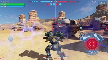 War Robots Remastered test server full gameplay