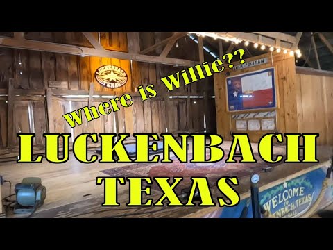 Luckenbach Texas Trip