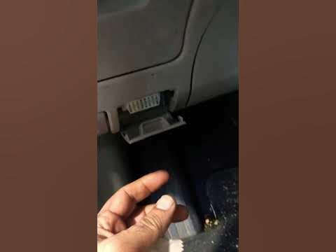2010 Toyota Corolla obd port location - YouTube
