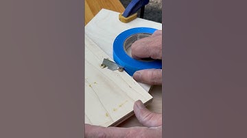 Painters Tape / Make Two Rolls From One  #shorts