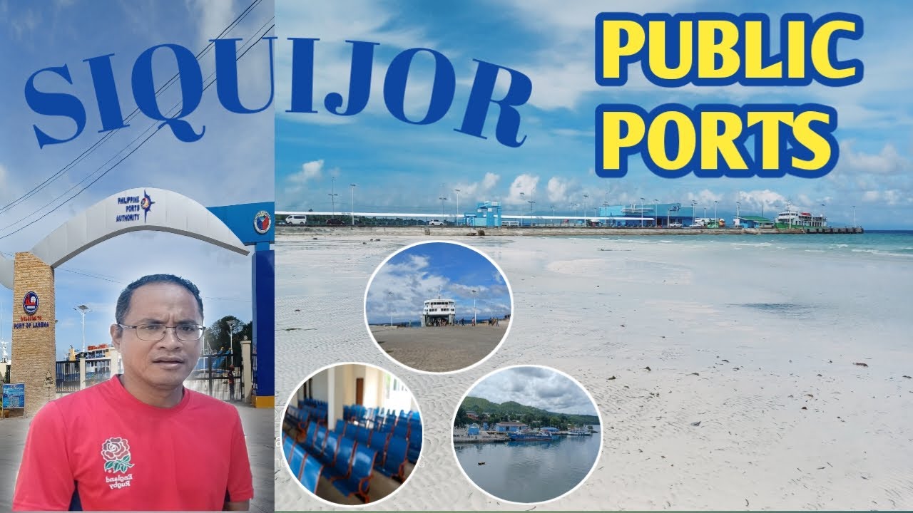SIQUIJOR PUBLIC PORTS. Siquijor's ports of entry from its nearby provinces.