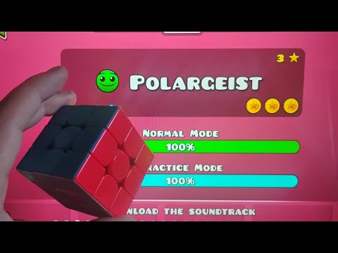 I Beat Polargeist While Solving A Rubik's Cube