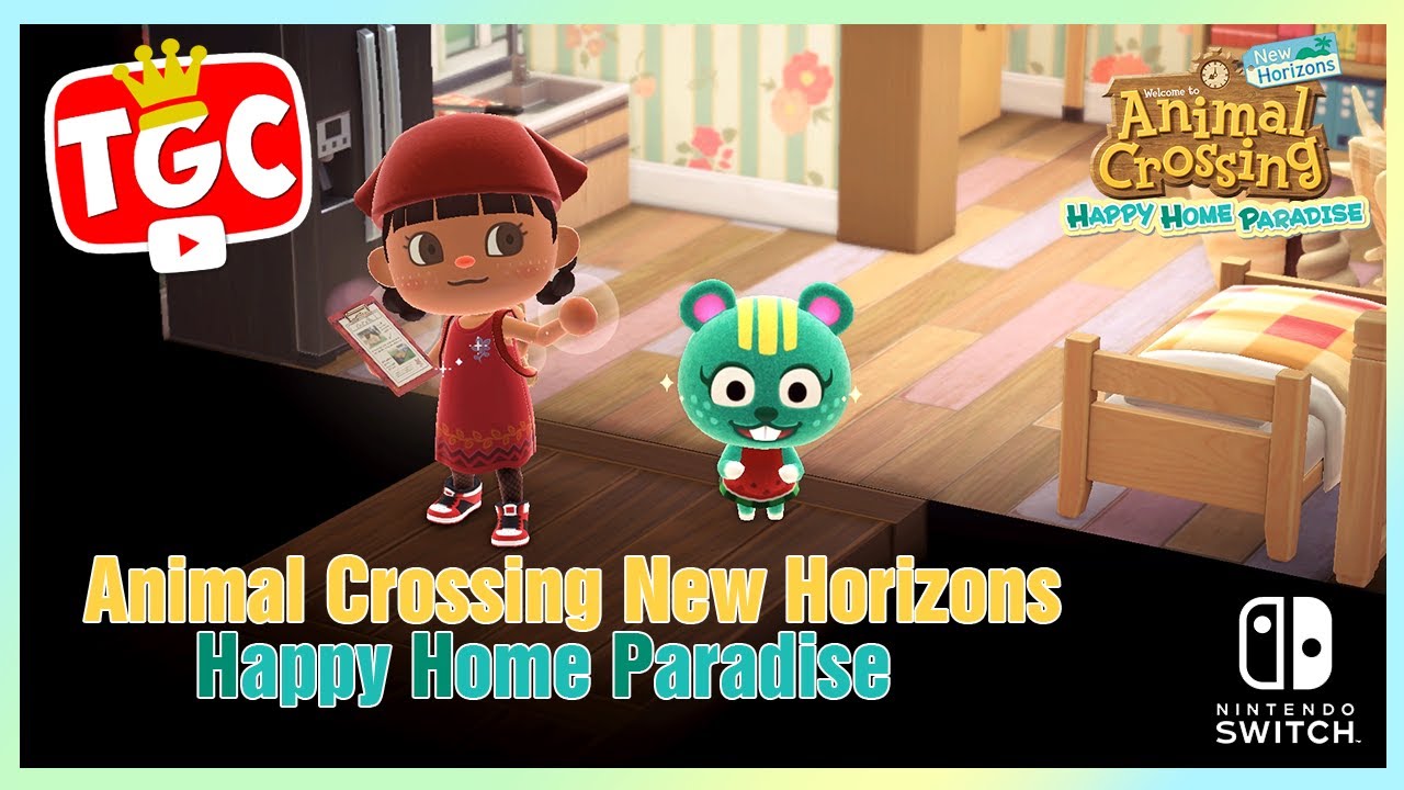 Animal Crossing New Horizons Happy Home Paradise Nibbles house