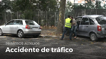 ¿Qué parte del cuerpo se golpea primero en un accidente de tráfico?