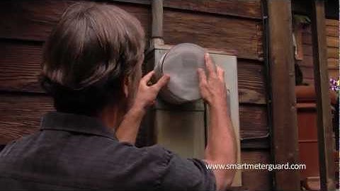 EMF Radiation Blocked!  Smart Meter Cover EMF Radiation Protection