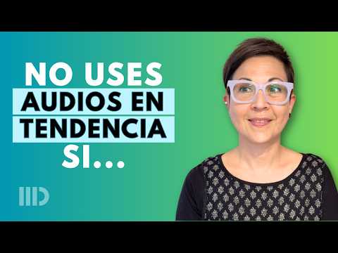 Stop using trending audio if...
