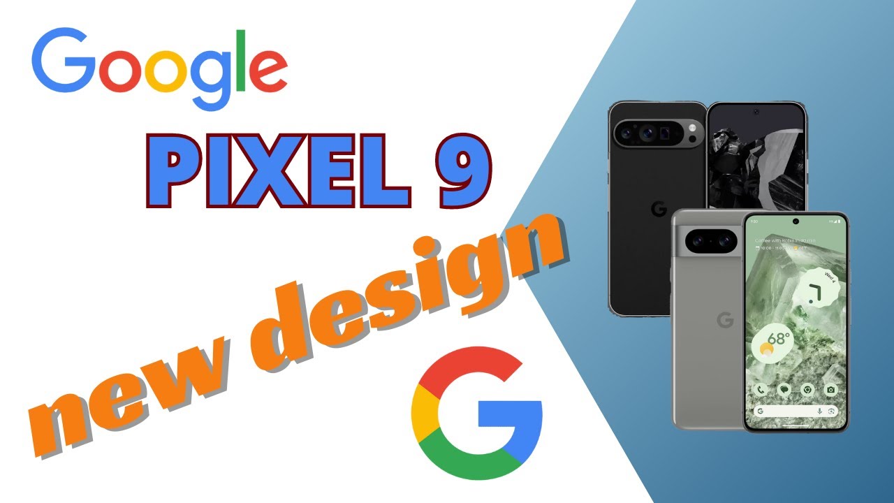 Google Pixel 9 renders surface with new design