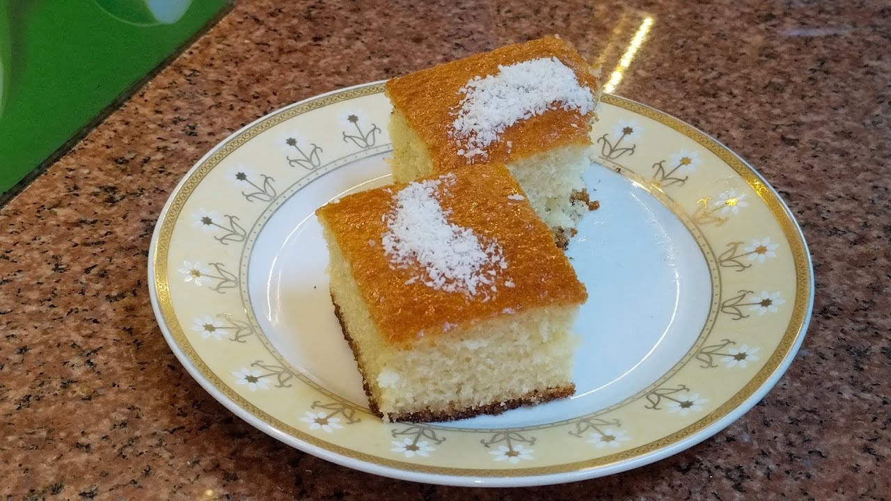 كيكة الرواني باسهل طريقة 2بيضة بس