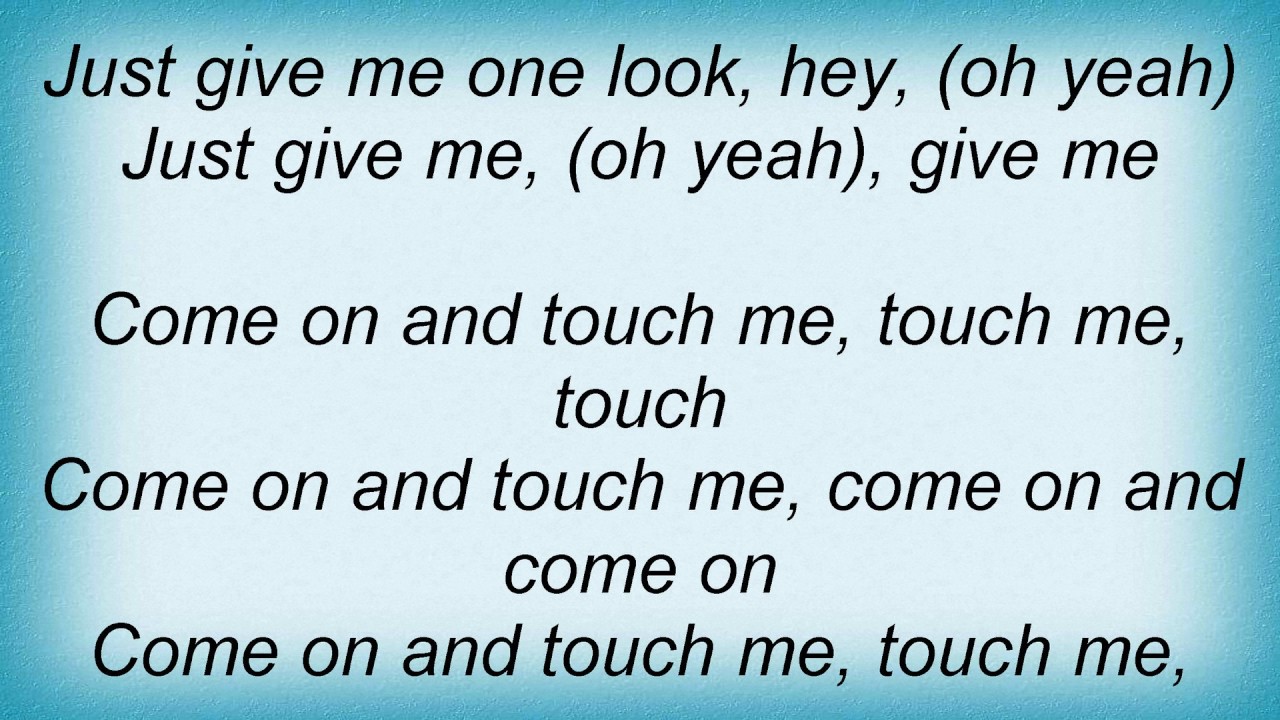 49ers Touch Me Lyrics YouTube