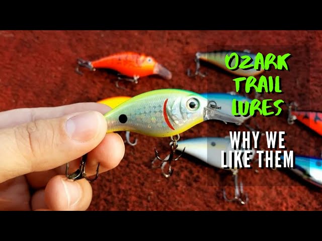 Ozark Trail Walmart Brand Lures - Product Review 