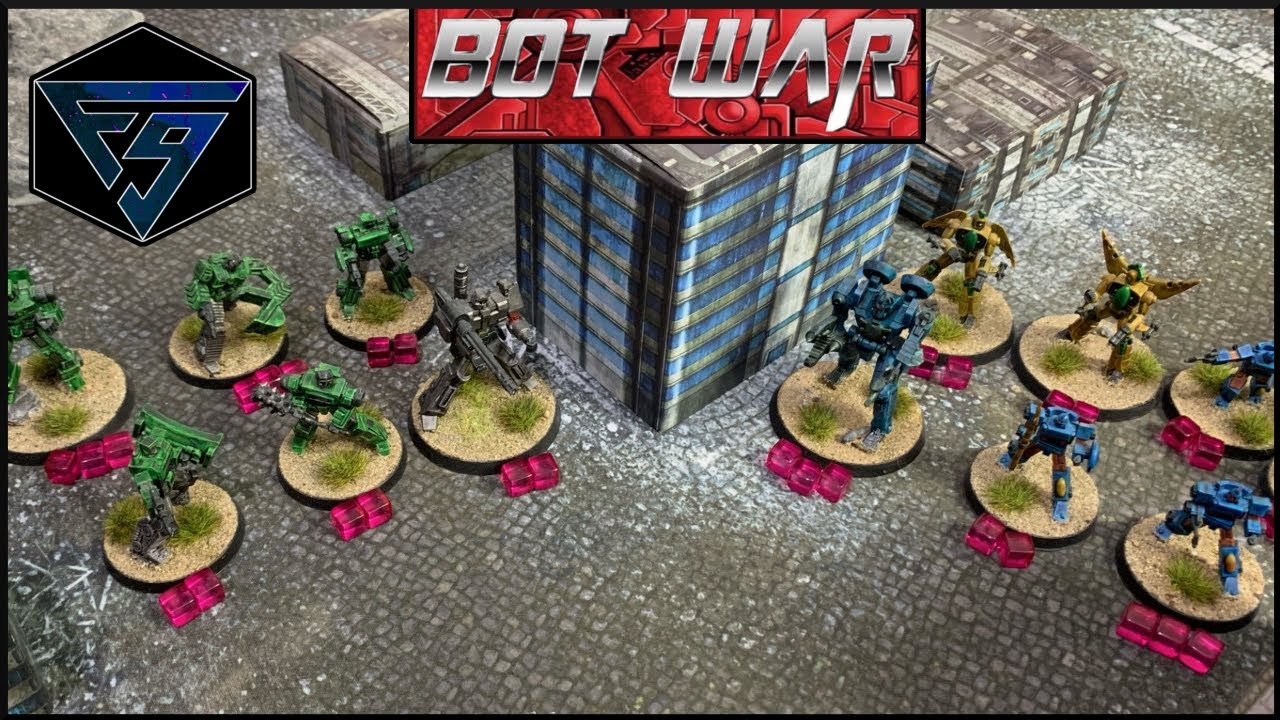 Bot War | Battle Report #7 | Deceivers VS Atlanticans