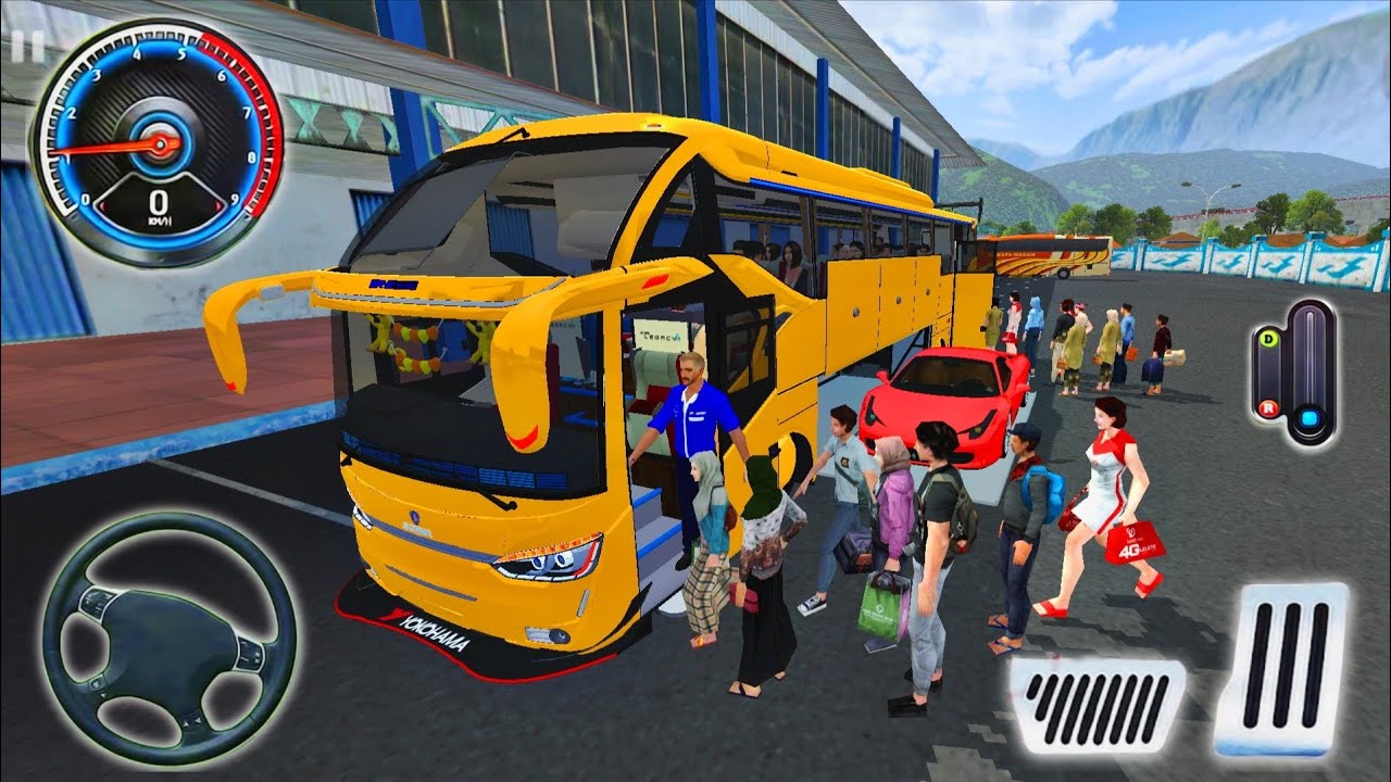 New Bus Simulator 2026 - Indian Offroad Euro Bus Driving - Bus Game Andriod Gameplay