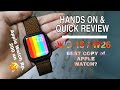 HANDS ON & QUICK REVIEW IWO 15 | W26 SMARTWATCH - INDONESIA