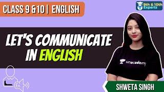 CBSE Class 9 & 10: Let's Communicate in English | English Speaking Session | English | Shweta Singh screenshot 5