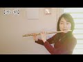 【フルート】【flute】寒い朝/吉永小百合と和田弘とマヒナスターズ#吹いてみた