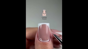 Different Types of French Tip Nails 💅 | Easy French Nail Designs Tutorial 2025