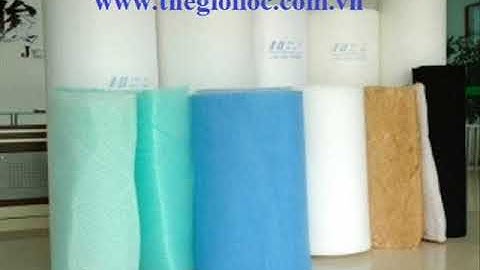 Bông lọc khí cho AHU giá rẻ
