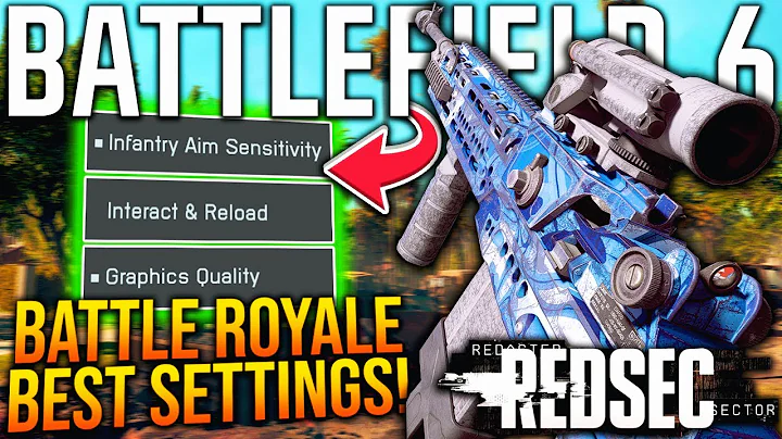 BATTLEFIELD 6 BATTLE ROYALE: BEST SETTINGS To Use! (REDSEC Controller, Graphics, Gameplay Settings)