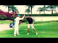Hilarious 2005 Masters 'Tiger Chip' Parody  at the Montgomerie, Dubai