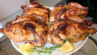 Oven Roasted Cornish Hens: How to prepare and bake Cornish hens