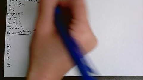 PC 4.5- 4.6/ T 5.5- 5.6 Graphing Trig Funct. (Part 2)