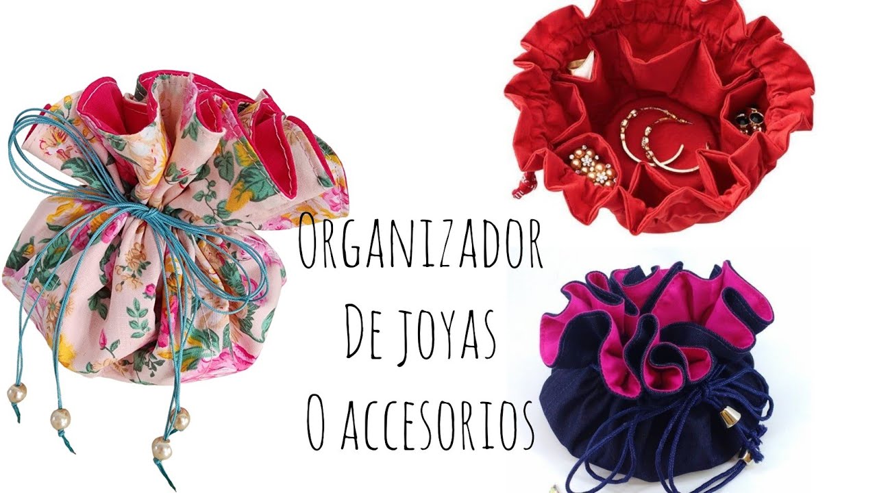Organizador de joyas 💎 ideal para llevar de viajes/ jewelry organizer